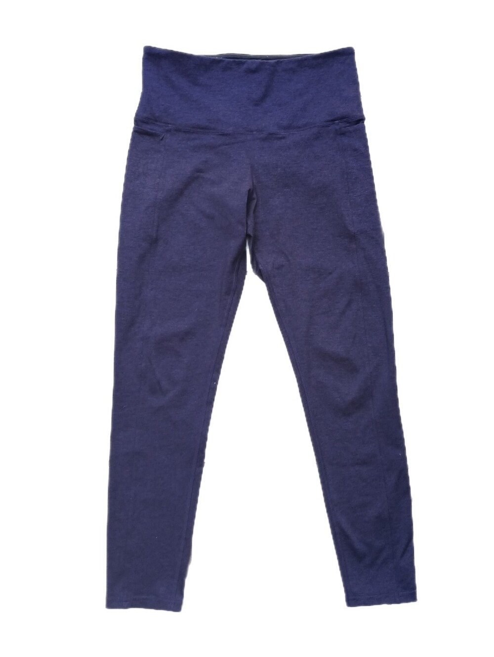 Tuff Athletics Blue Purple Highwaisted Skinny Leggings | Size Medium